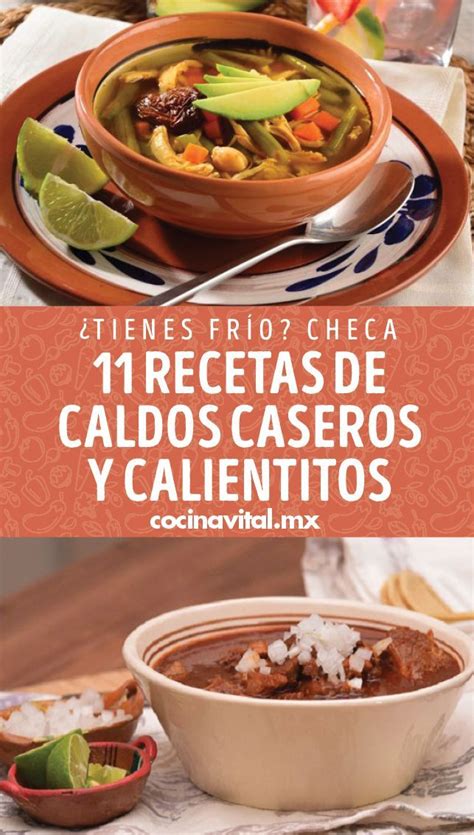 Tienes frío Prepara una de estas 11 recetas de caldos caseros y