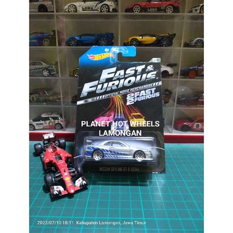 Jual Hot Wheels Fast And Furious Nissan Skyline Gtr R Shopee Indonesia