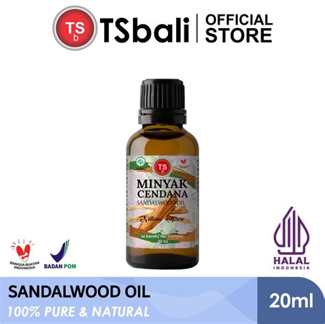 Minyak Cendana Sandalwood Essential Oil Tsbali Murni Ml Pt