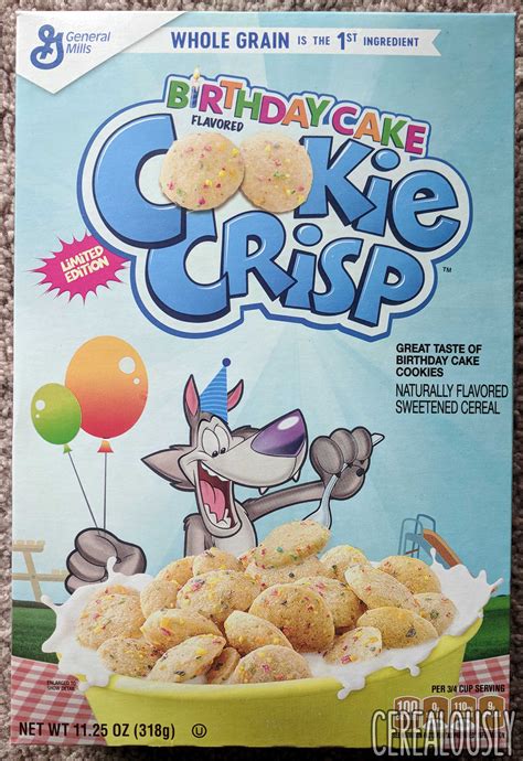 Review Birthday Cake Cookie Crisp Cereal Cerealously