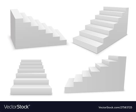 How To Draw 3d Staircase