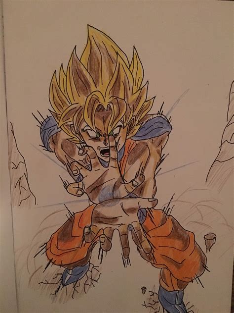 Complete Ssj Goku Kamehameha Dragonballz Amino