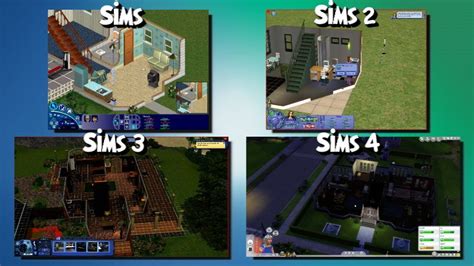 Sims 1 Vs Sims 2 Vs Sims 3 Vs Sims 4 Nostalgia Nerd