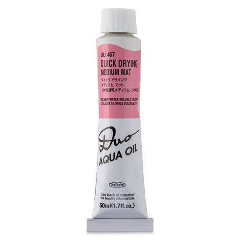 Medium Quick Drying Do Farb Olejnych Duo Aqua Oil Mat 50 Ml