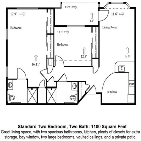 Independent Living Floor Plans - Country Meadows Village