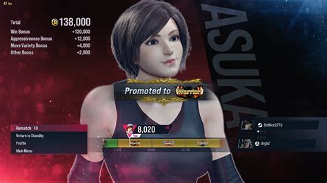 Tekken 8 [steam] Ranked Matches With Asuka Kazama 1 2 1 24 Youtube