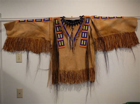 Sioux Native American Indian Beaded Deerskin Buckskin Ceremonial War