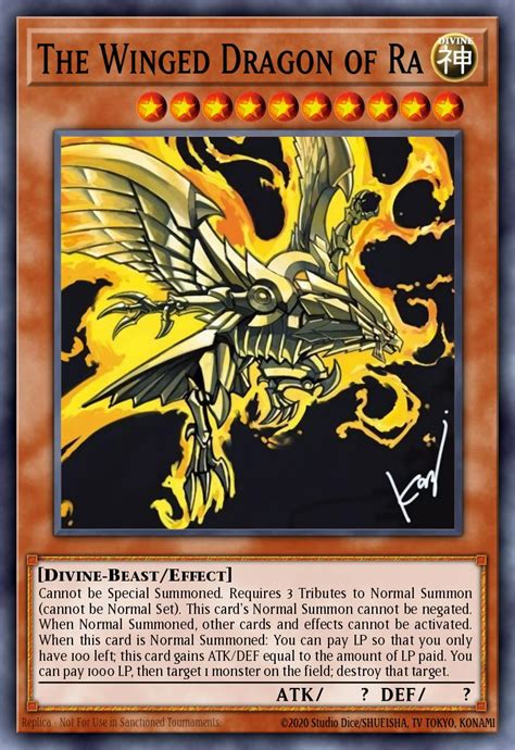 Winged Dragon Of Ra Deck