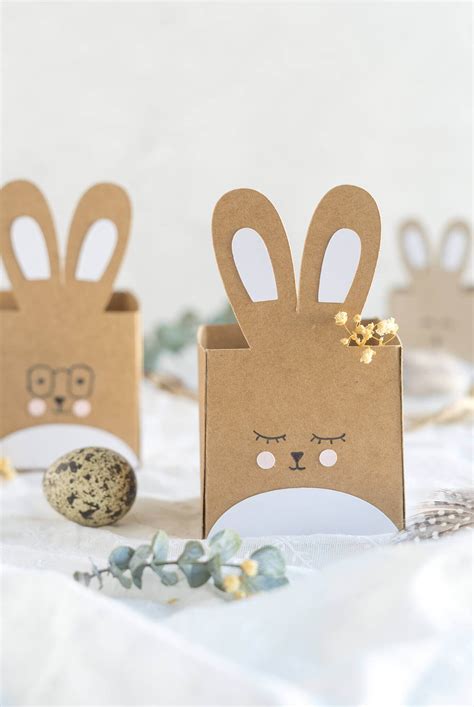 Hasen Schachtel F R Ostern Geschenkidee Inkl Freebie Fr Ulein Diy