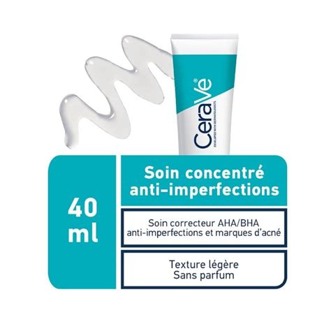 CeraVe Soin Concentré Anti Imperfections Peau Grasse à Tendance