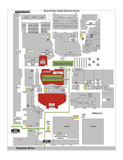 Foothill High School Campus Map