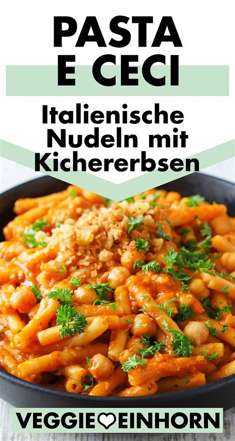 Pasta E Ceci Nudeln Mit Kichererbsen