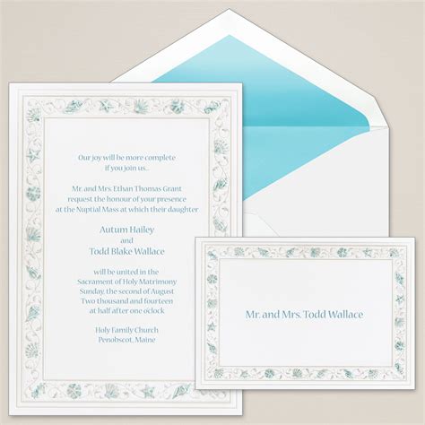 35+ Great Image of Seashell Wedding Invitations - regiosfera.com