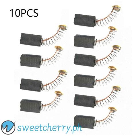 10 Pcs Universal Motor Carbon Brushes For Generic Electric Motor Drill Electric An44625371s4c