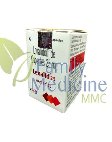 Buy Lenalid Lenalidomide 25mg Generic Revlimid Online India JK