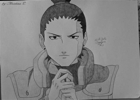 How To Draw Shikamaru