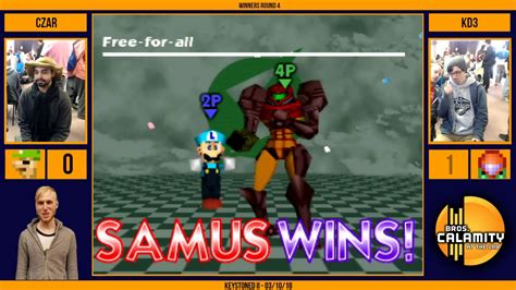 Keystoned II Czar Luigi Vs KD3 Samus Winners Round 4 Super