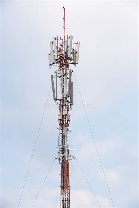 Antenna repeater stock image. Image of communication - 34415861