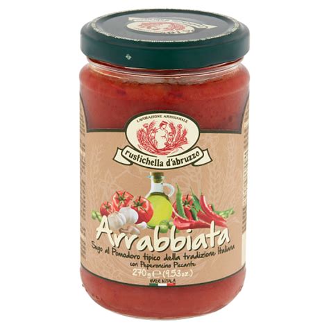 Rustichella Dabruzzo Arrabbiata Sauce 270g Sheridans Cheesemongers