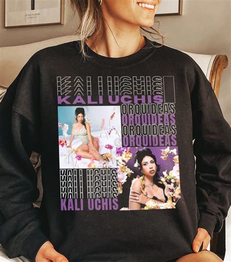 Kali Uchis Orquideas Shirt New Single 2024 Hoodie Vintage Merch Red