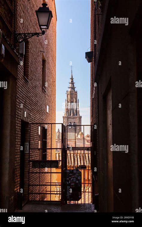 Toledo Spain Feb The Primatial Cathedral Of Saint Mary Of