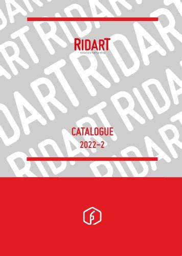 Todos los catálogos y folletos técnicos Ridart srl