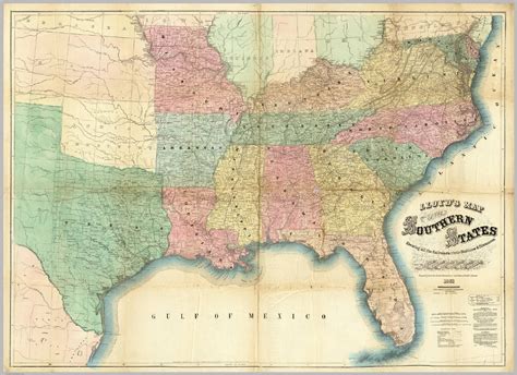 Map Of Southern States USA | Printable Map Of USA