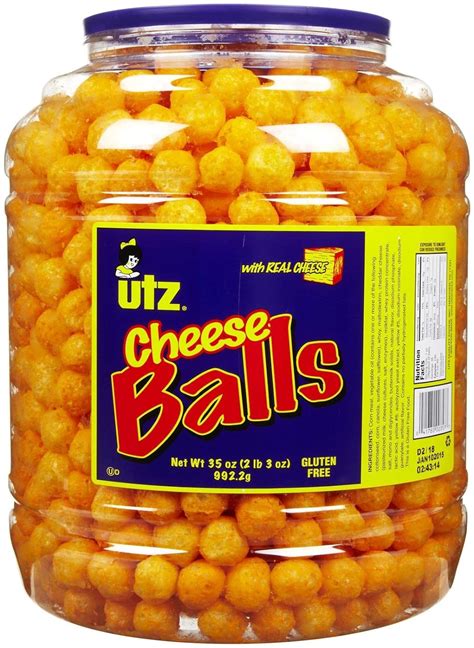 Large 35 Oz Utz Cheese Balls For Snacking And India Ubuy