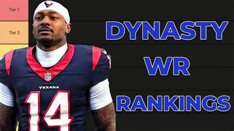 Dynasty Wide Receivers Tier List And Rankings 2024 Dynasty Fantasy