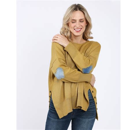 Clothing And Shoes Tops Sweaters And Cardigans Pullovers Shannon Passero Heart Elbow Patch