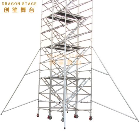 Cheap Scaffolding Aluminium Scaffold Ladder Single Width Climb Ladder