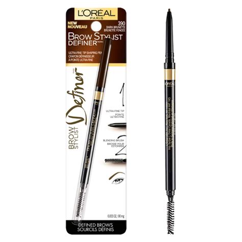 Loreal Paris Makeup Brow Stylist Definer Waterproof Eyebrow Pencil Ultra Fine