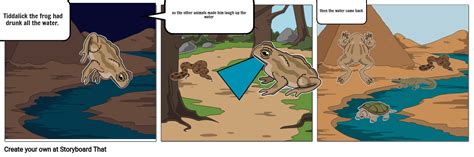 Tiddalick the Frog Storyboard by 489a8ac2