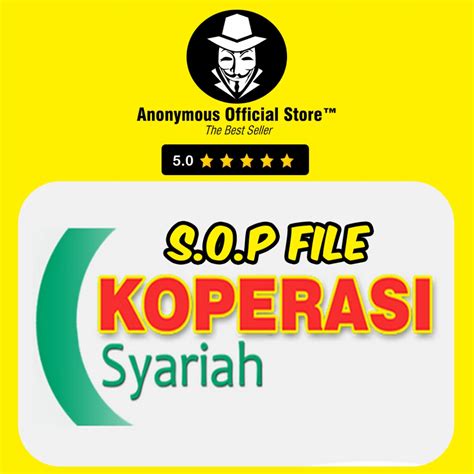 Jual Sop Koprasi Syariah Sop Koperasi Sariah Bank Simpan Pinjam Uang