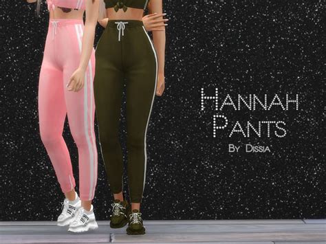 Hannah Pants Found In Tsr Category Sims Female Everyday Pants