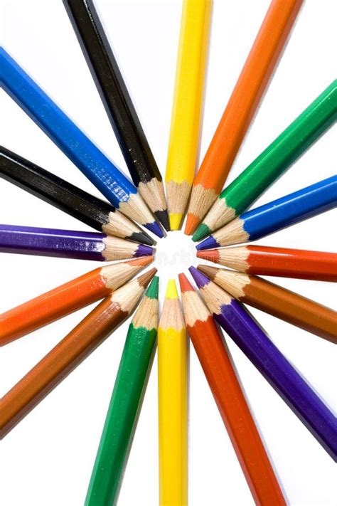 Colored Pencils Stock Image Image Of Crayons Spectrum