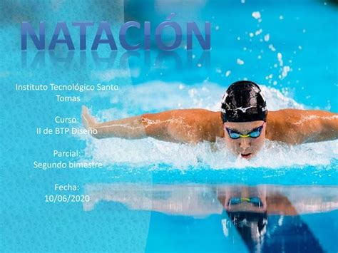 Presentacion Sobre La Natacion PPT