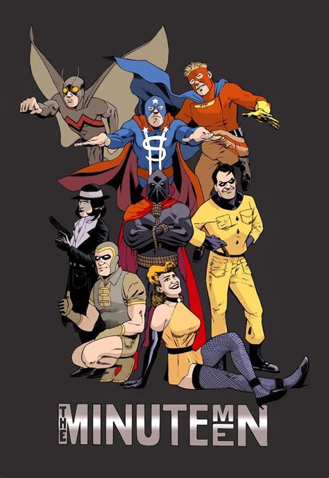 The Minutemen 3of3 Photoshop Color By Soposoposopo On Deviantart Dc