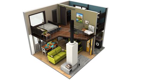 Small House With Loft Plans