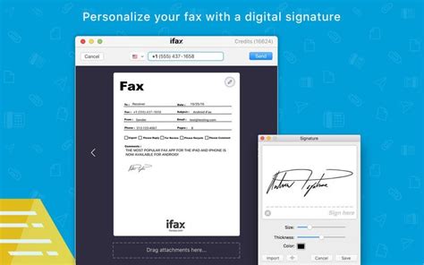 Ifax Send Fax Receive Faxes Iphoneandroid Apps