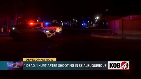 Apd 1 Dead 1 Injured In Se Albuquerque Shooting