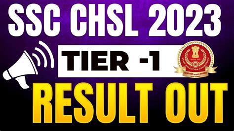 Ssc Chsl Result Tier Ssc Chsl Cut Off Ssc Chsl Tier