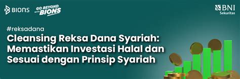 Cleansing Reksa Dana Syariah Memastikan Investasi Halal Dan Sesuai