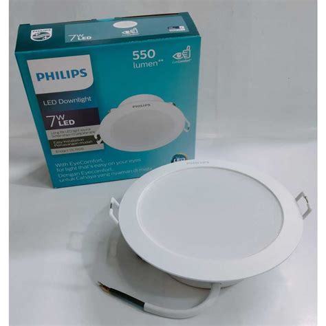 Jual Lampu Downlight Led Philips Eridani Dl B Watt Lampu Led Plafon