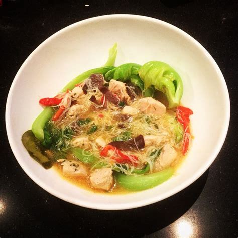 Soup Chicken Bokchoy Vermicelles