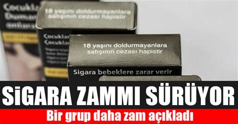 D Haber Denizli Haberleri Sigaraya Bir Grup Daha Zam Yapt