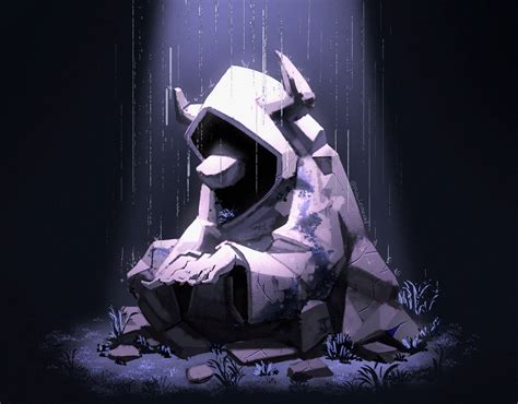 ArtStation - Lonely Statue