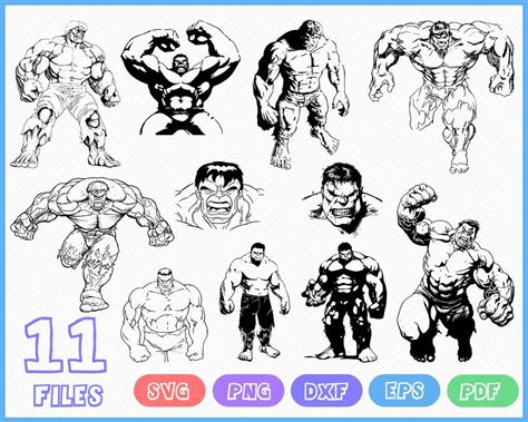 Papercraft Clipart Cricut Hulk Hand Face Silhouette Svg Dxf Eps Pdf