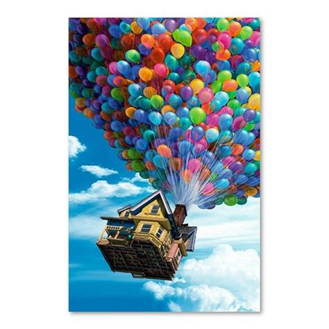 Quadro Tela Decorativa Canvas Up Altas Aventuras Para Sala X Cm