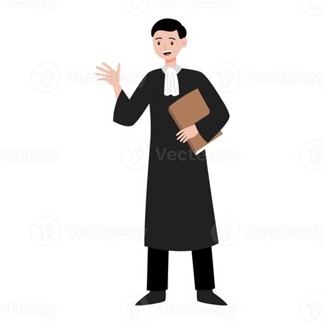 Judge Cartoon Character Illustration 22818791 Png